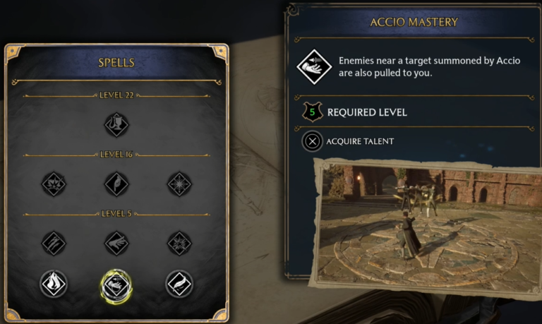 Hogwarts Legacy Accio Mastery
