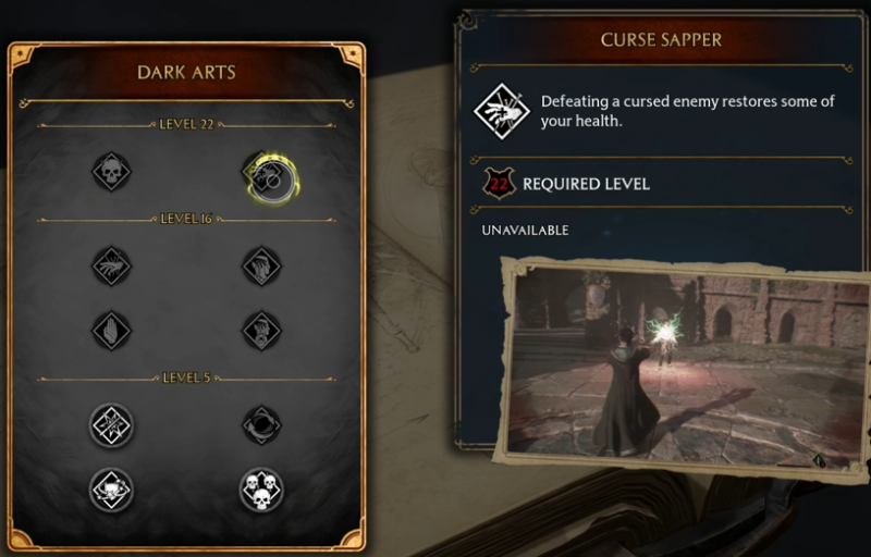 Hogwarts Legacy Curse Sapper