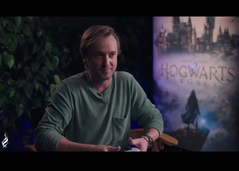 Learning Dark Arts in Hogwarts Legacy with Tom Felton