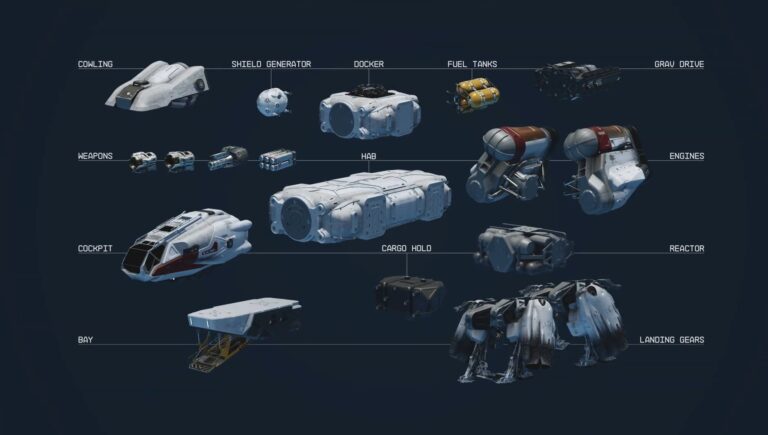 Starfield Ship Building