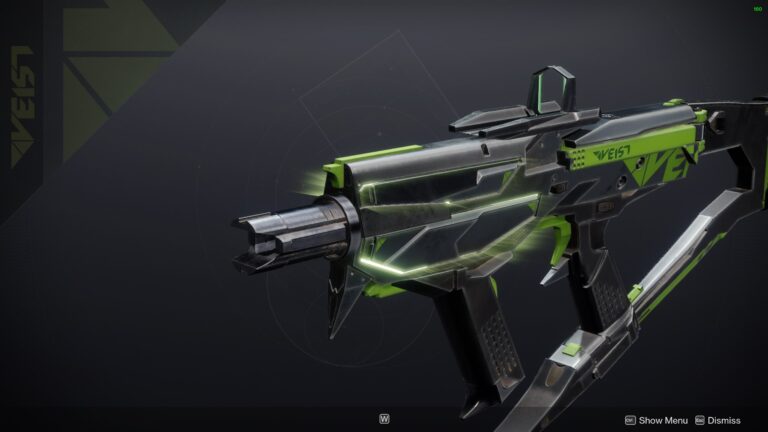 Destiny 2 The Manticore Exotic SMG