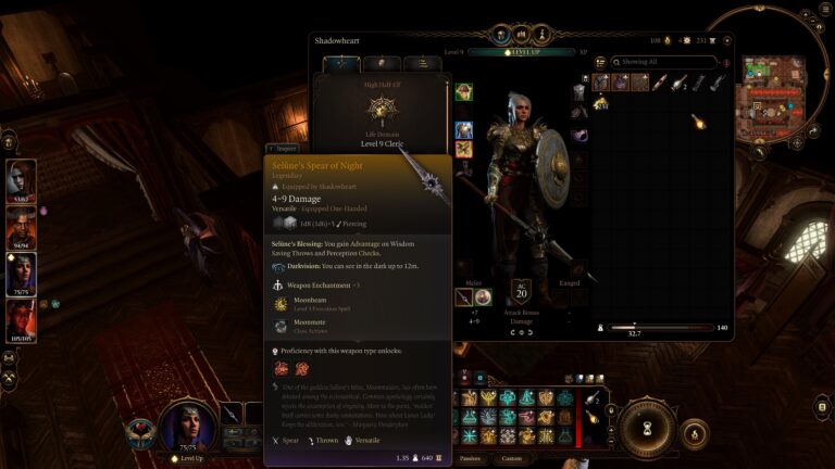 How to Get Selune's Spear of Night - Baldur's Gate 3