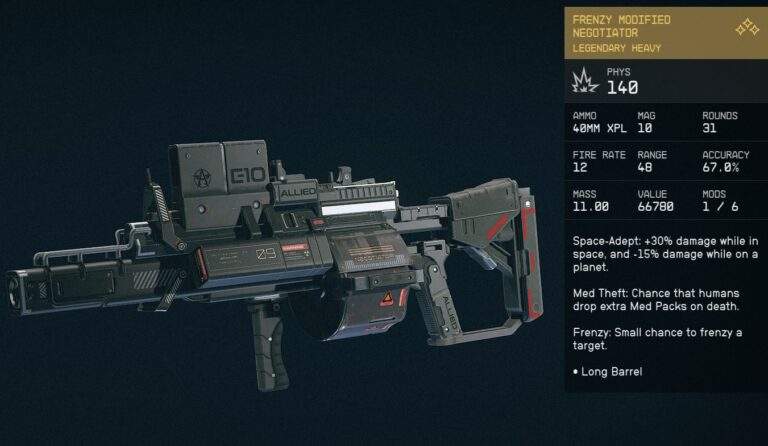 Starfield Negotiator Heavy