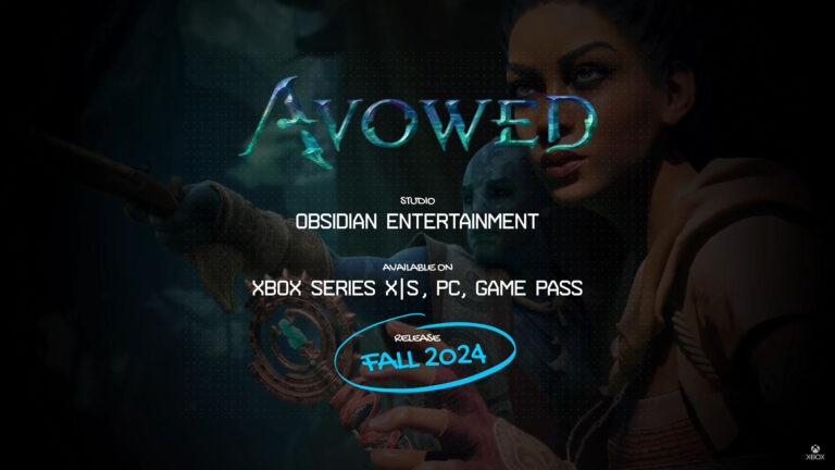 Avowed Infographic from Xbox Developer Direct 2024
