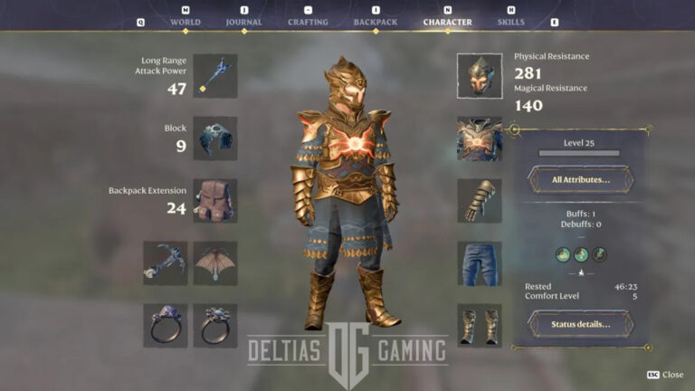Radiant Paladin Armor Set - Enshrouded