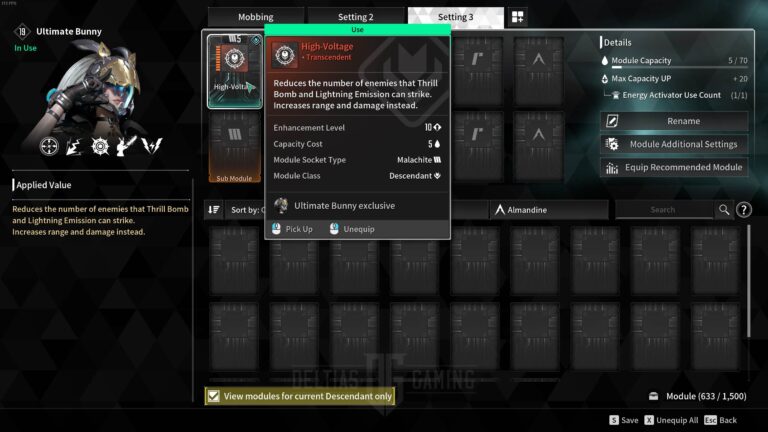 How to get the High-Voltage Transcendent Module in The First Descendant
