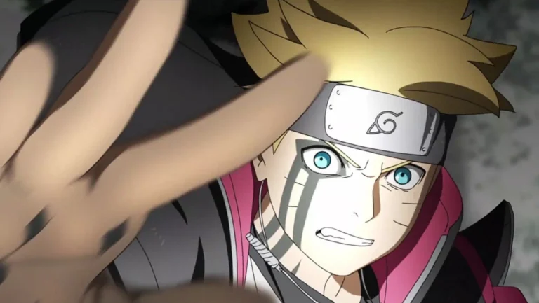 Boruto Uzumaki as seen in the anime series