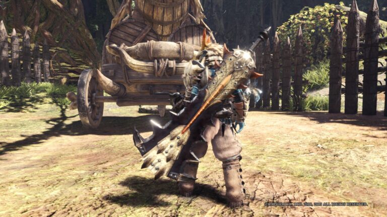 The Great Sword in Monster Hunter World (Image via Capcom)