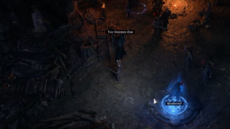 The Hooded One NPC (Source: Grinding Gear Games)